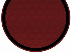 Tonino Lamborghini Casa Круглый шерстяной коврик ручной работы с геометрическими мотивами