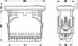 Danfoss EKC 202x EKC 202B Контроллер испарителя и уровня 084B8522  - Вид №92