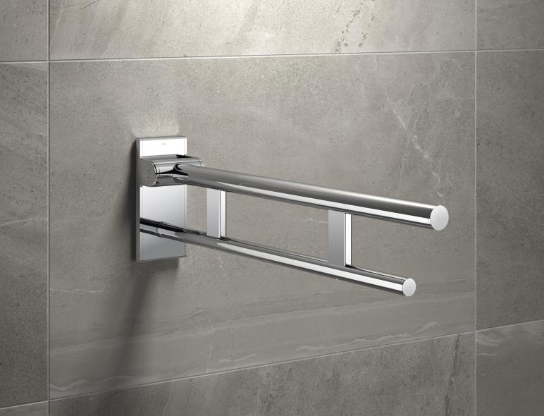 900.50.10340 Двойной шарнирный опорный рельс, конструкция a HEWI Stützen  - Вид №1