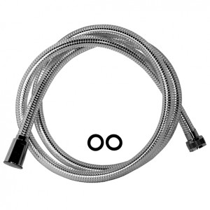 AGD 22.436CT 150 P  Шланг для душа прозрачный / хром ARGO kran