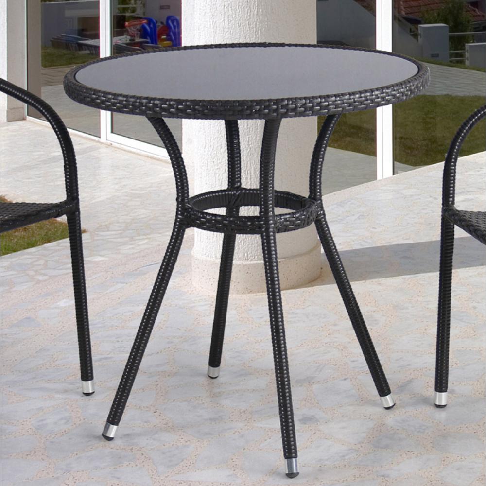 Мебель садовая коричневые на 3 персоны Tini AFINA  130554 Коричневый  - Вид №5