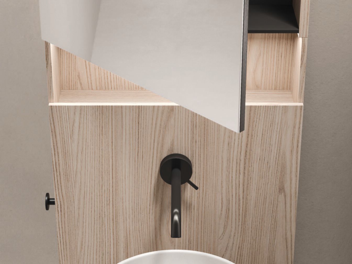 Полная мебель для ванной комнаты Noorth Caba ARCH-00143755 - Вид №1