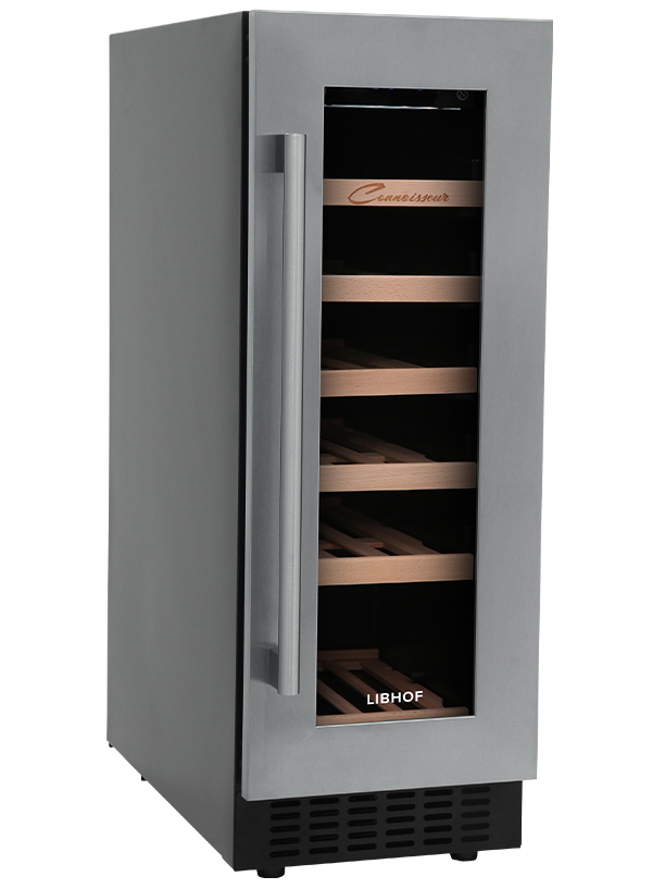 9951672 Встраиваемый винный шкаф Libhof CX-19 серебристый STDN-0080120 - Вид №1