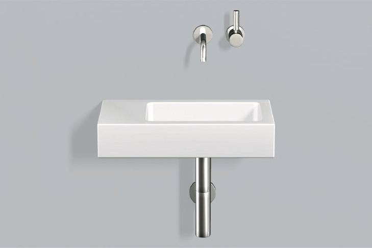 4293000401 Умывальник, wt.xs500.r, белая, противомикробное Alape серия XS (Xplore.S) 