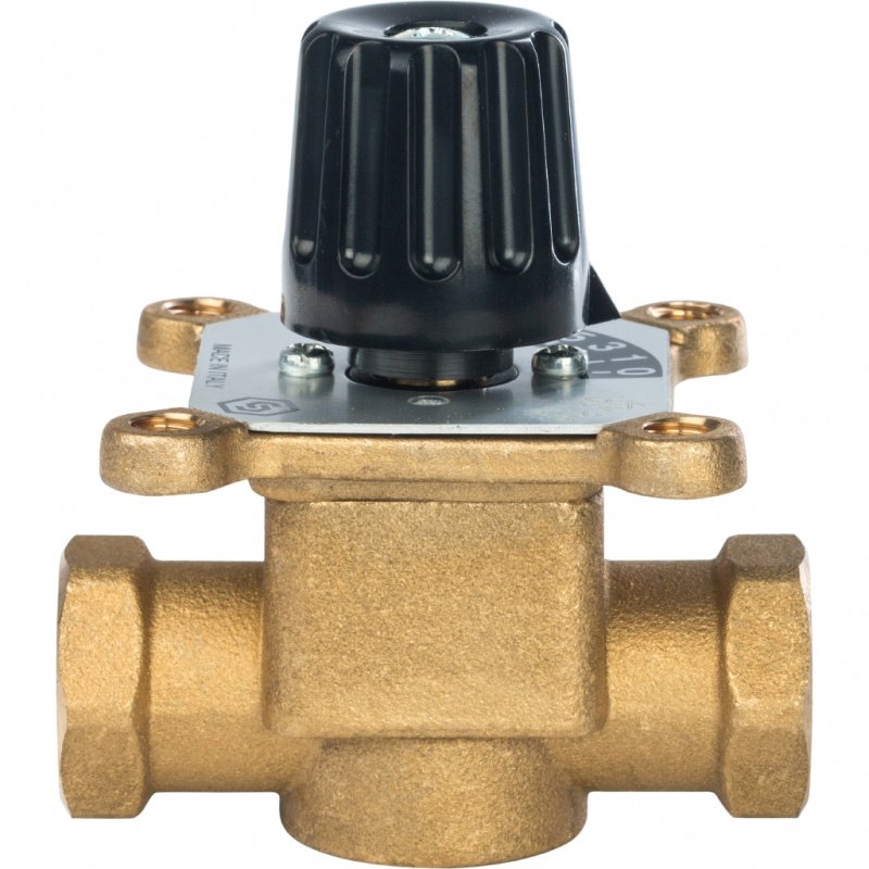 Трехходовой термостатический смесительный клапан 1/2" STOUT 2,5 KVs SVM0003011502 - Вид №1