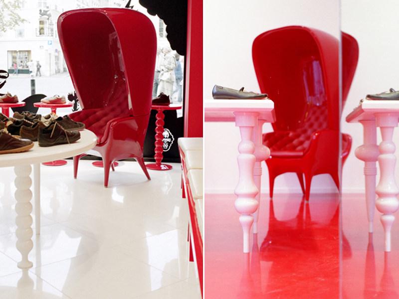 BD Barcelona Design Кресло полиэтиленовое с высокой спинкой Showtime sun-id-1355767 - Вид №4