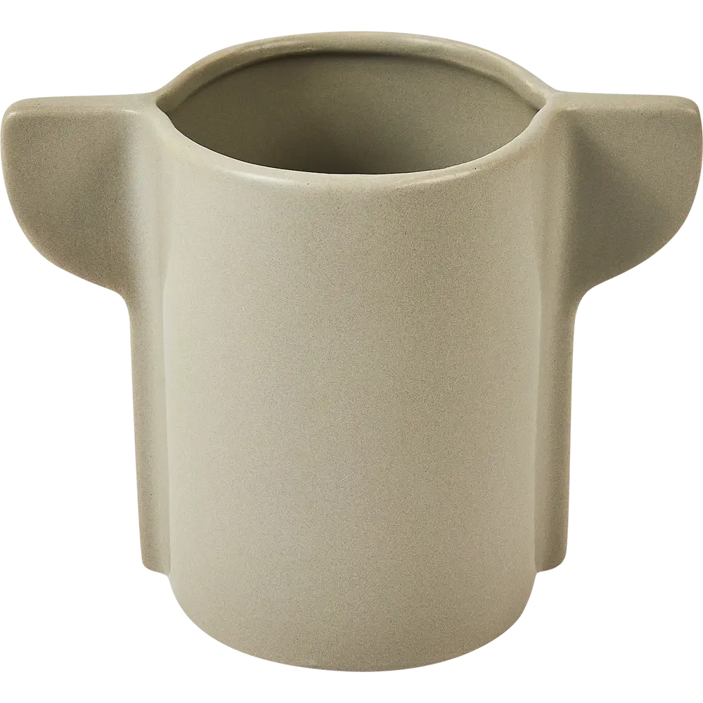 Santreyd Celia - керамическая ваза бежевая для цветочных композиций 89342810 STLM-0818159 - Вид №1