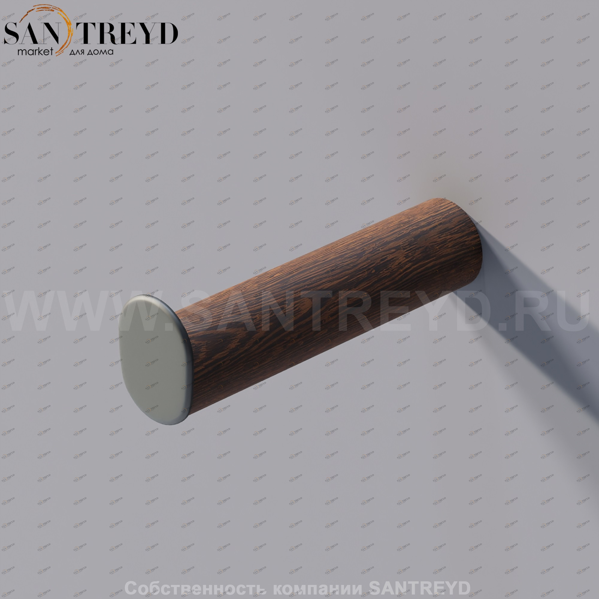 Agape DOT LINE Держатель для туалетной бумаги настенный коричневый дуб ADTL0452.RU ADTL0452RU