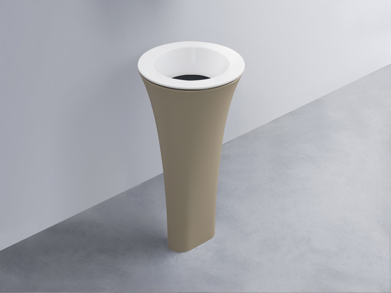 AMLA45-BL+AMPILT-BA+AMCOLT-AV Раковина Amedeo Tondo отдельностоящая cielo Enjoy + Amedeo Ceramica Cielo