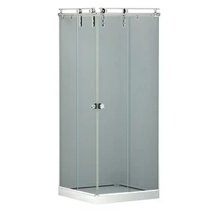 Душевой уголок Aquanet Beta Cube 90x90-13, тонированное стекло