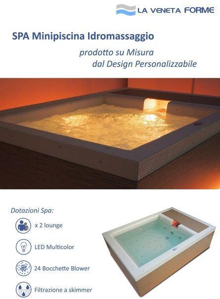 La Veneta Forme Мини-бассейн из пенополистирола с 2-х местной гидромассажной ванной sun-id-1428652 - Вид №6