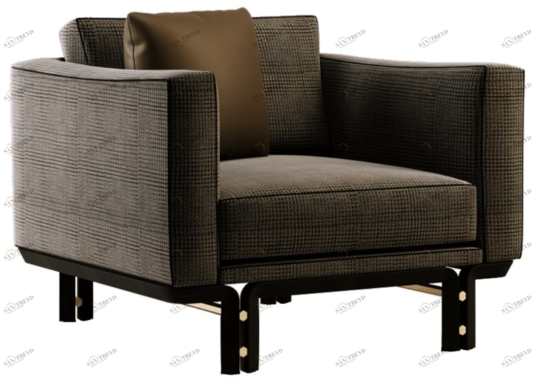 Paolo Castelli Кресло из ткани с подлокотниками Dromo sun-id-1361371