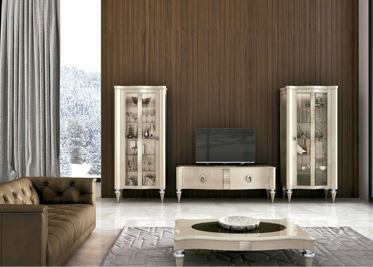 106335 Тумба под ТВ 24200 150 см лак Llass Agora Santreyd - Вид №1