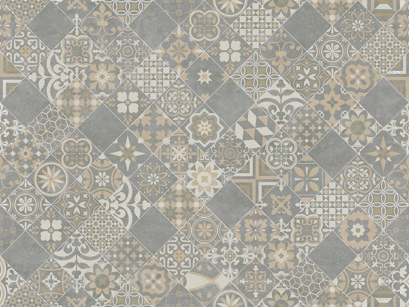 Нескользящий виниловый пол с цементным эффектом BEAUFLOR Evasion ARCH-00019638 - Вид №1