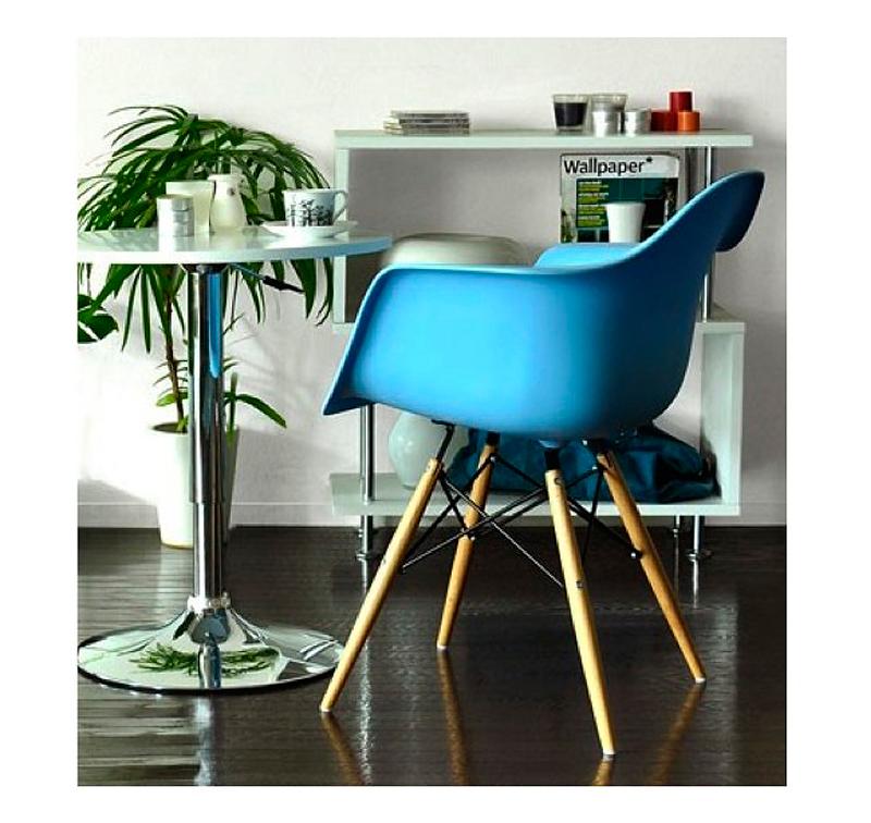 Стул Klassic Premium DAW Голубой (eames style) TASHOTI ДИЗАЙНЕРСКИЕ, EAMES STYLE 010023 Голубой  - Вид №3