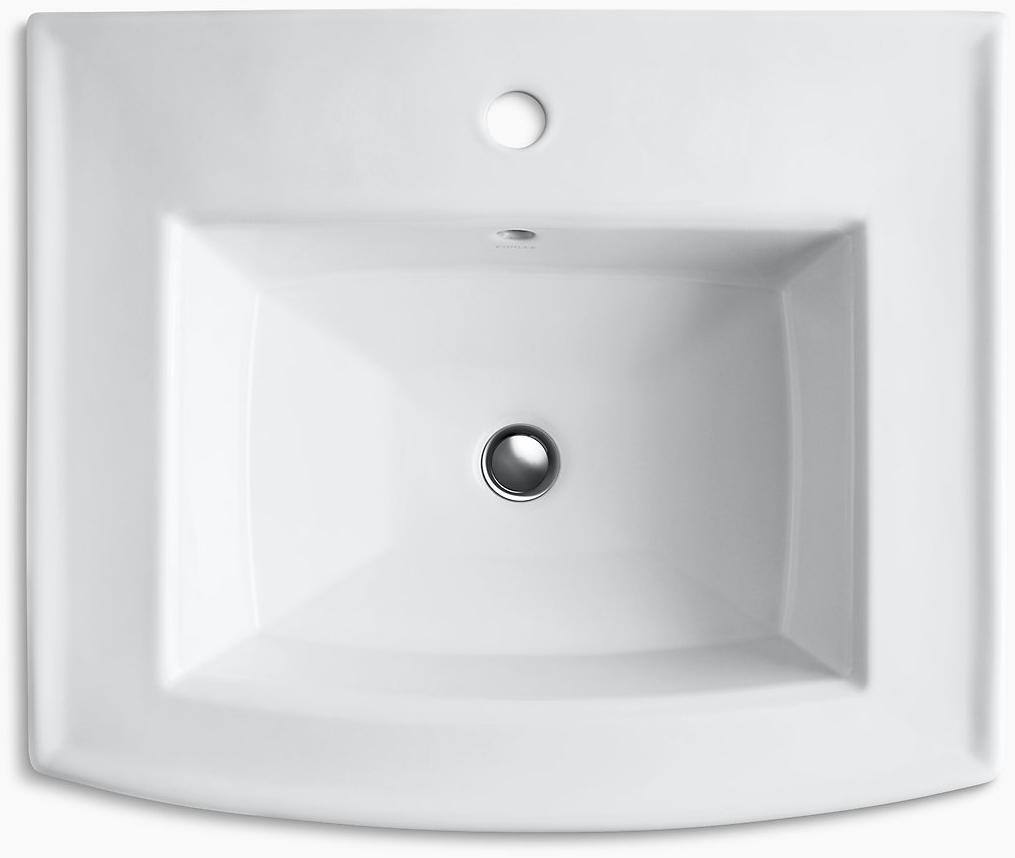 K-2359-1-K4 Напольная раковина стоящая прямоугольная Kohler  - Вид №2