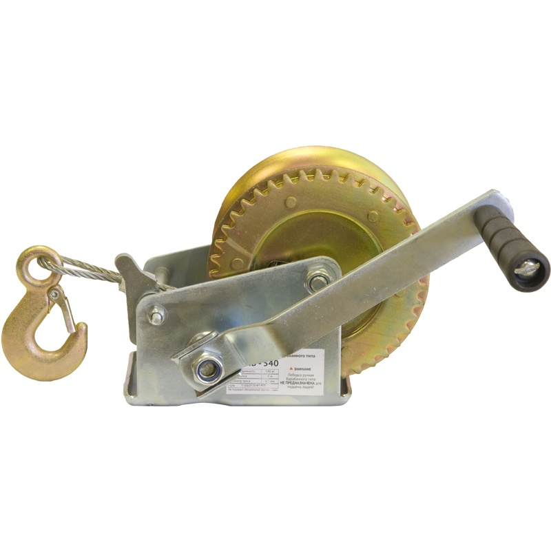 24556 Калибр Лебедка ручная барабанная  ЛБ-540  - Вид №4