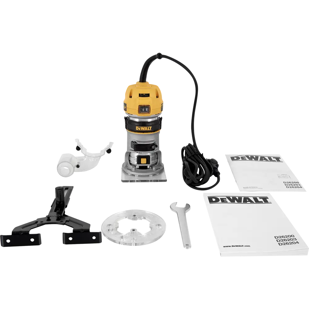 Фрезер кромочный DeWalt D26200, 900 Вт 15707650 STLM-2201592  - Вид №4