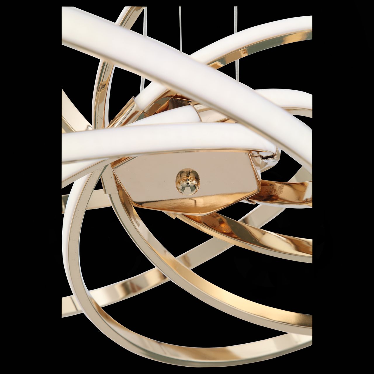Подвесной светодиодный светильник ST Luce Canento SL957.202.06 ST LUCE ДИЗАЙНЕРСКИЕ, CANENTO 102628 Золотой  - Вид №1