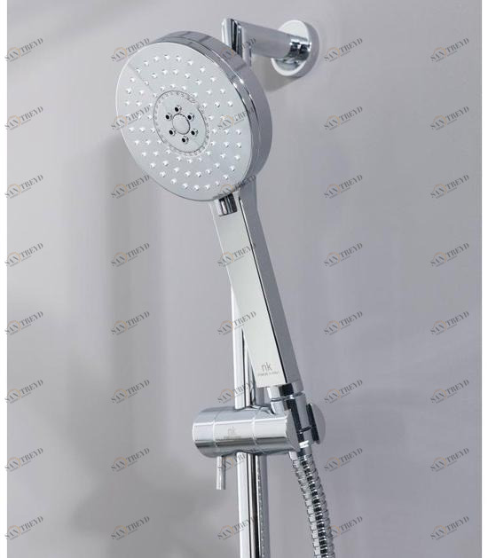 NOKEN Хромированный ручной душ с 2 форсунками Hotels 100093576