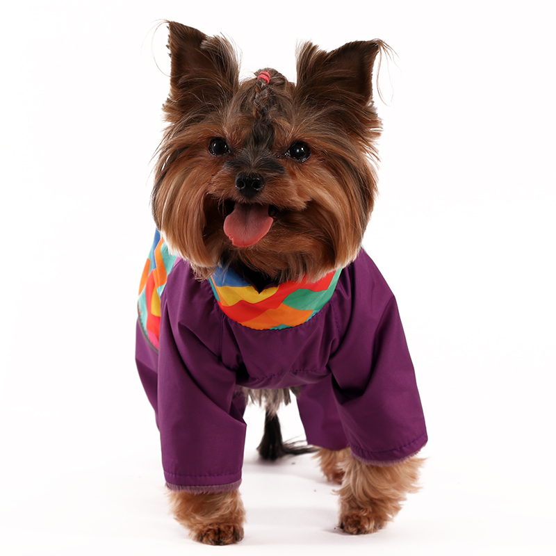 ПР0051110 Комбинезон для собак Спектр мал. (фиолет) р-р XL 32 см YORIKI  - Вид №2