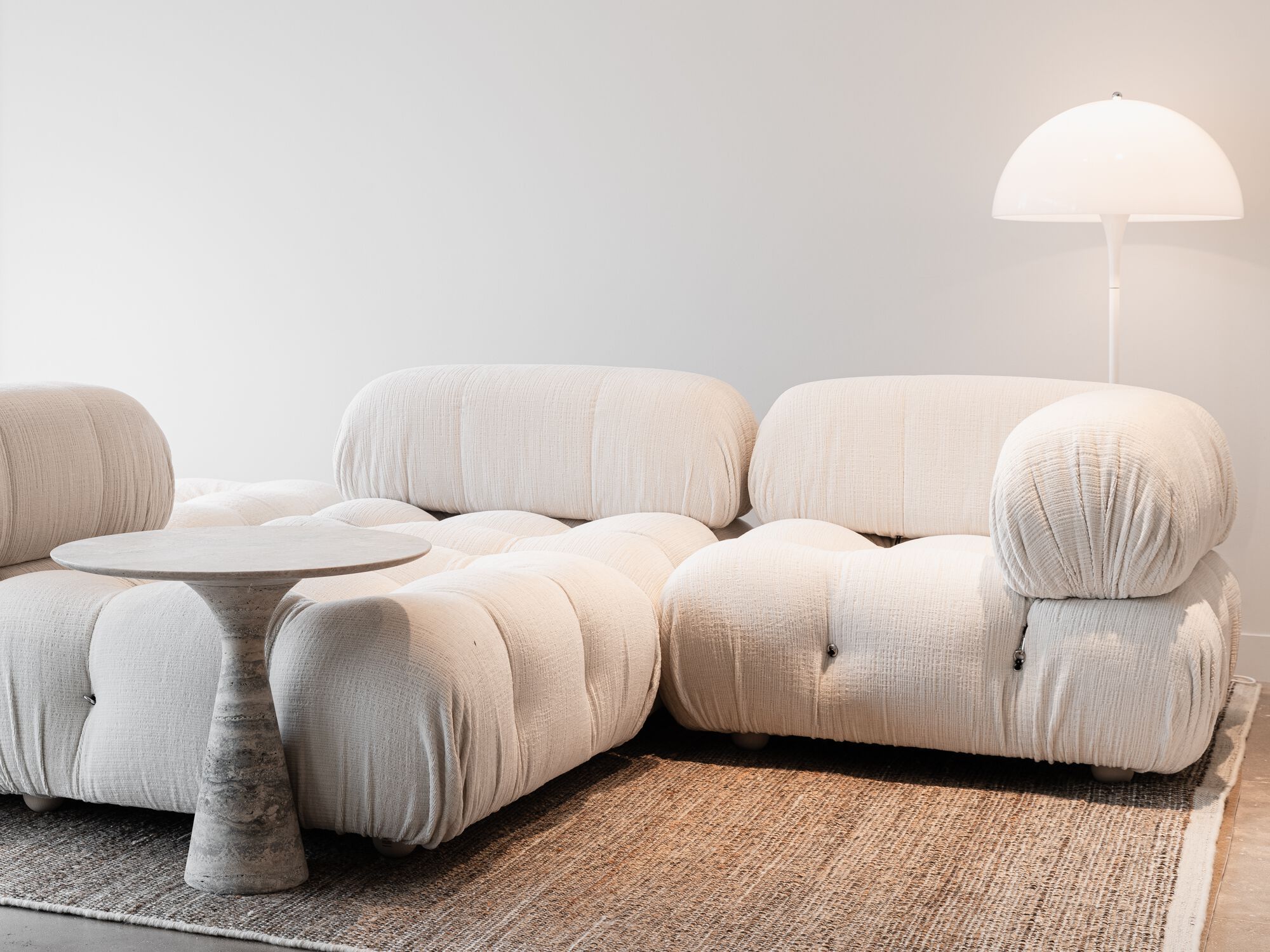 Круглый журнальный столик из натурального камня Alinea Design Objects Angelo M ARCH-00011225 - Вид №1