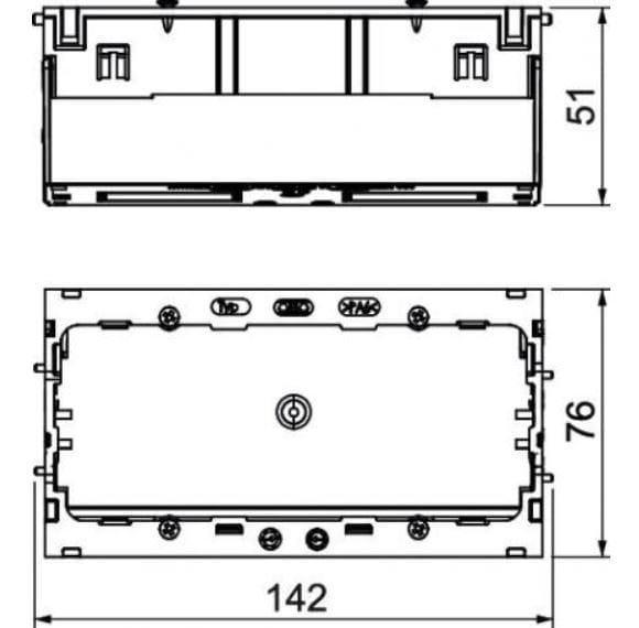 Кассета для электрической системы OBO Bettermann BlackLine ARCH-00145077 - Вид №8