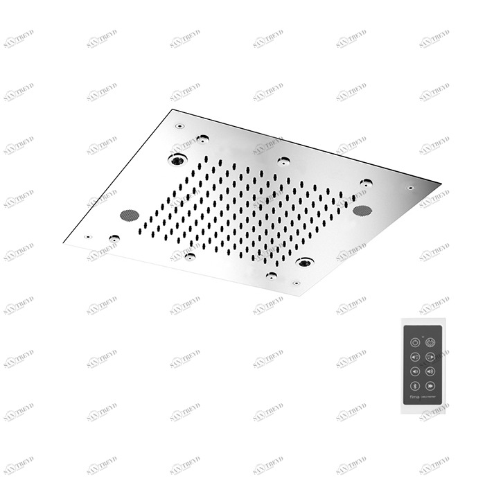 F2902 Потолочный душ из нержавеющей стали Harmonia c LED подсветкой для хромотерапии FIMA CARLO FRATTINI Wellness 