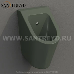 FO030FE Настенный писсуар, уринал с мушкой Ceramica Globo FORTY3