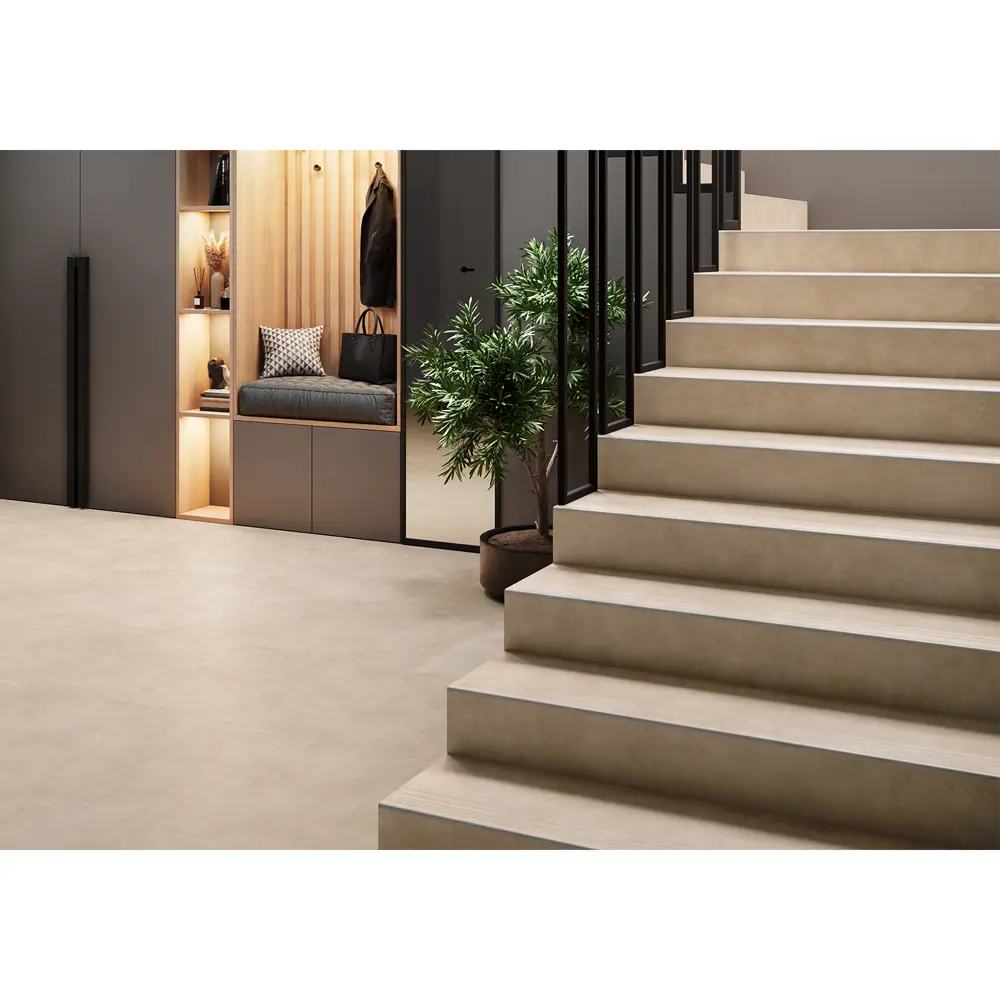 Ступенька с прямыми краями Urban Home 40 120x30 см керамогранит цвет бежевый 4 шт Santreyd STLM-2051067 - Вид №2