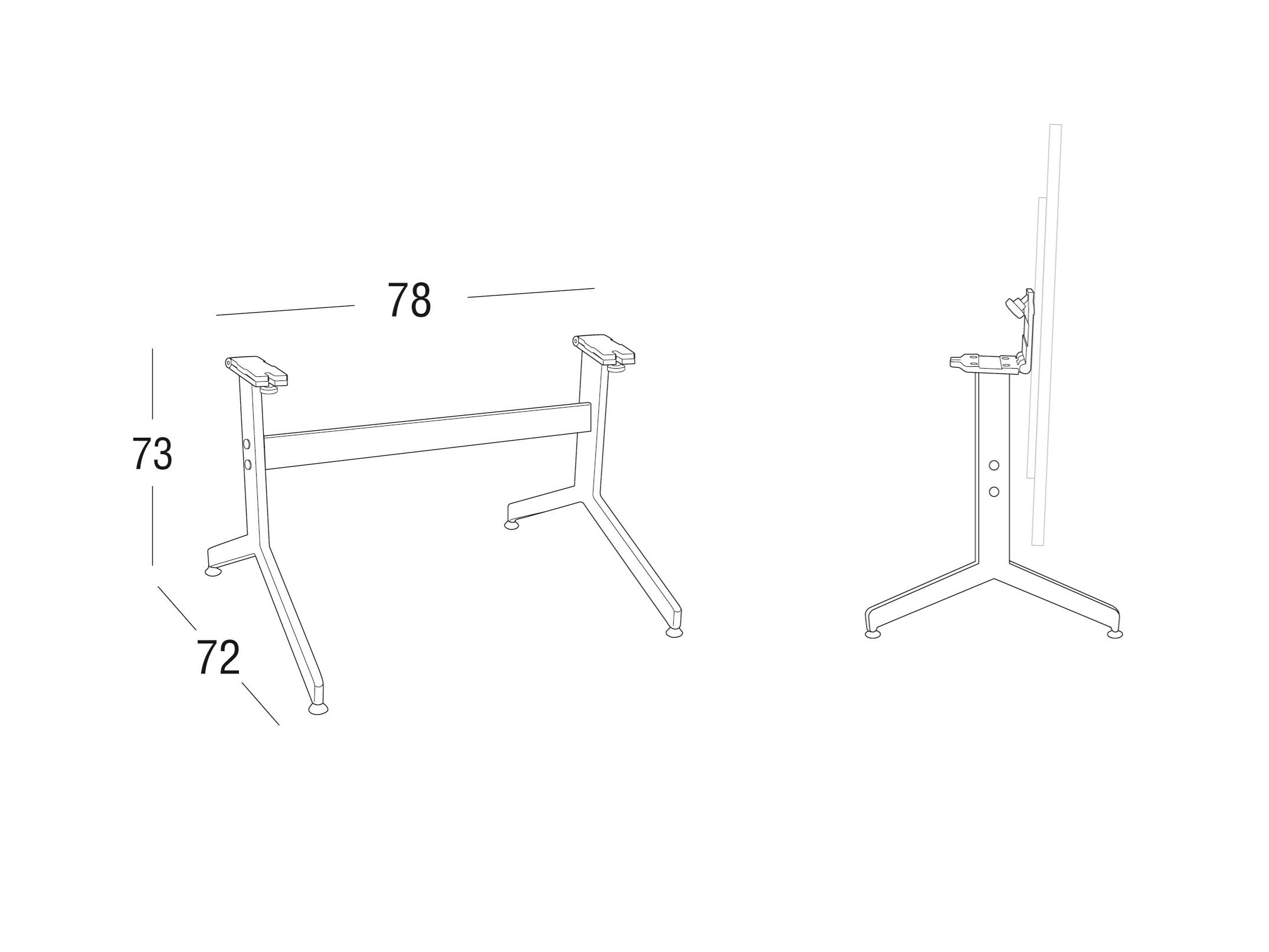 Прямоугольный садовый стол Roberti Samba Rio ARCH-00097232 - Вид №1