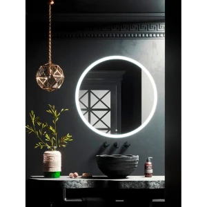 Зеркало для ванной Omega Glass Тип 4 SD974 с подсветкой 90 круглое