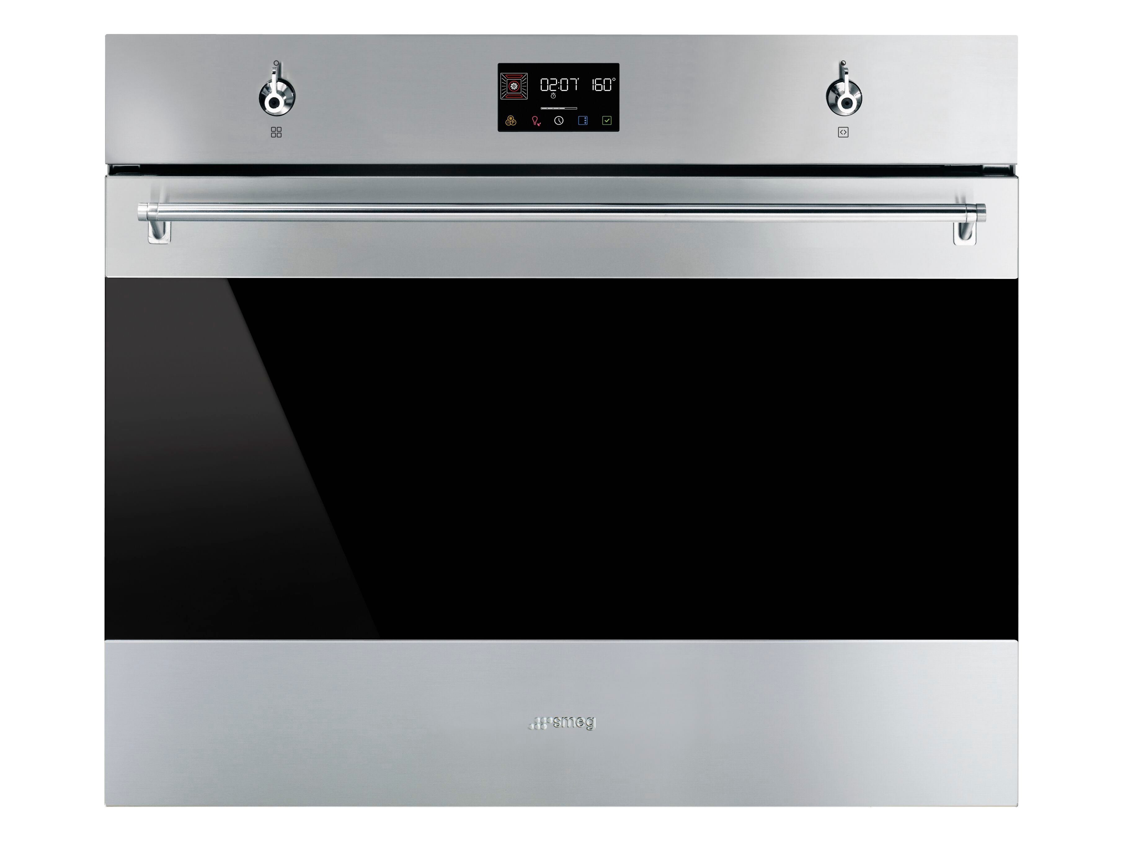 Тепловентиляторная электрическая встраиваемая печь Smeg классическая ARCH-00143667