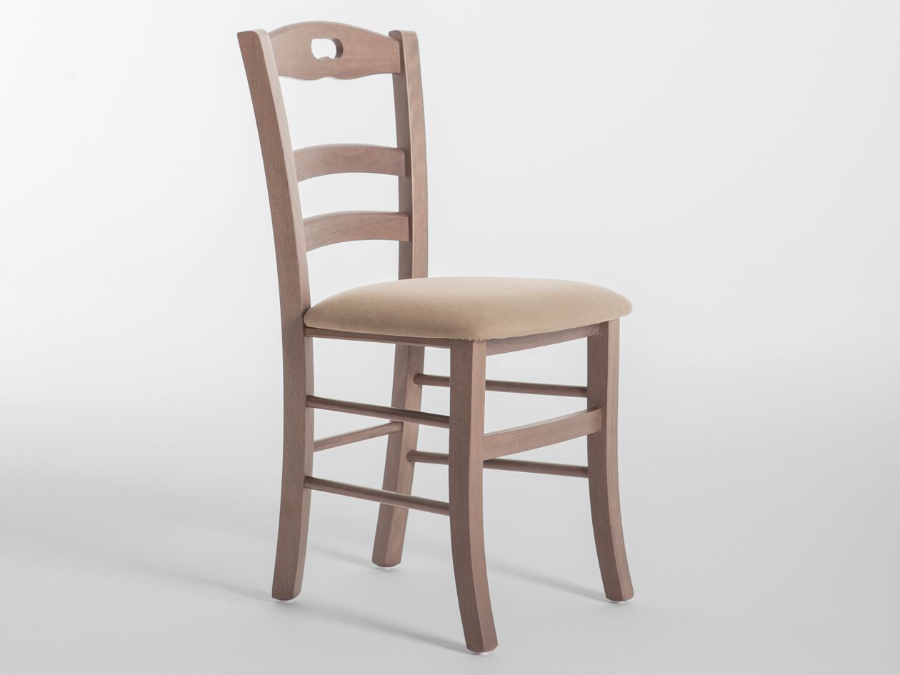 Стул из бука с мягким сиденьем Palma ARCH-00067607 - Вид №10