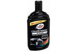 15645443 Восковой автополироль (черный) 500 мл COLOR MAGIC JET BLACK WAX 53237 Turtle Wax