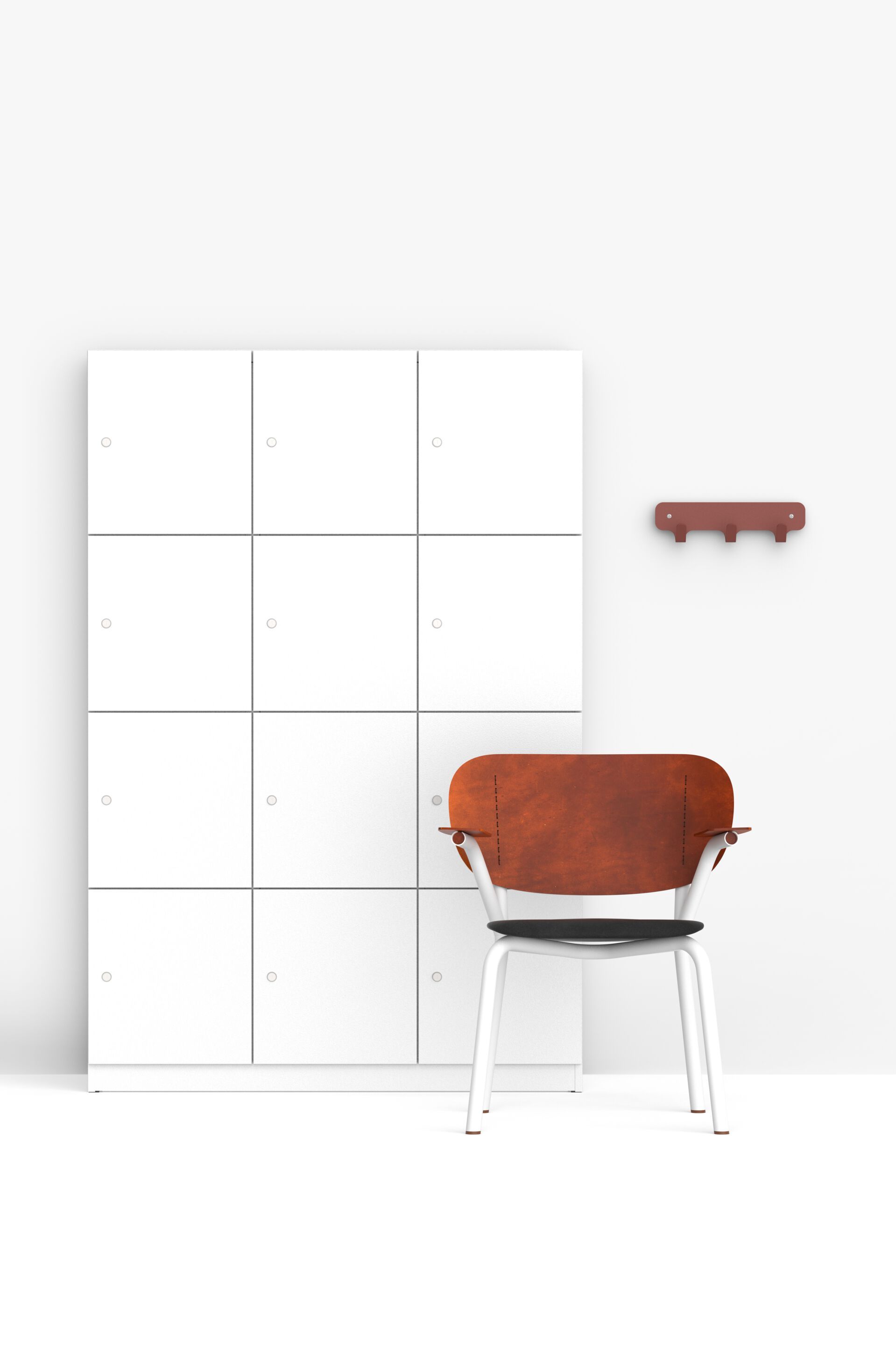 Деревянный и кожаный стул с подлокотниками FUNCTIONALS EMIL ROSI ARCH-00126468 - Вид №17