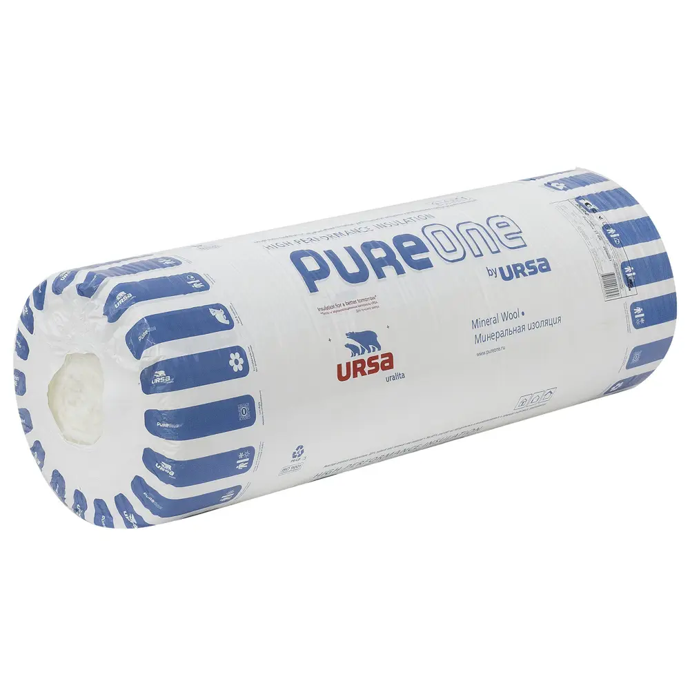 Тепло-звукоизоляция Ursa Pure One 37 RN 50 мм, 15 м2 STLM-2182409