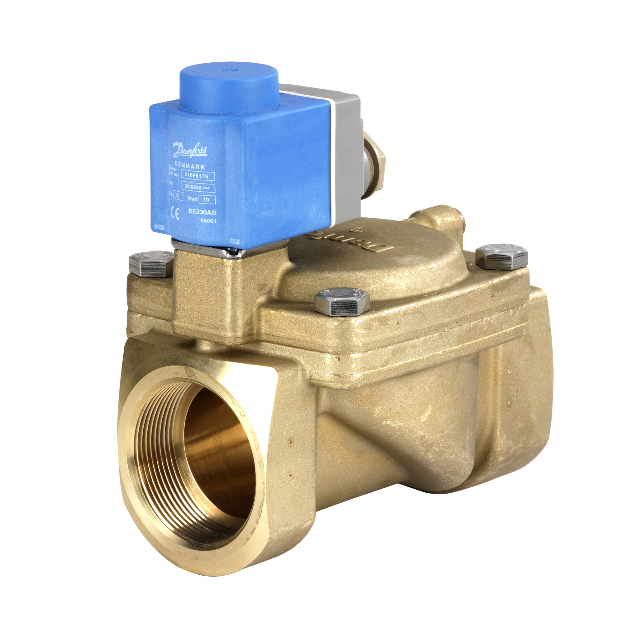 Danfoss EV220B — двухходовые электромагнитные клапаны для общей промышленности Клапан электромагнитный EV220B 032U1246  - Вид №72