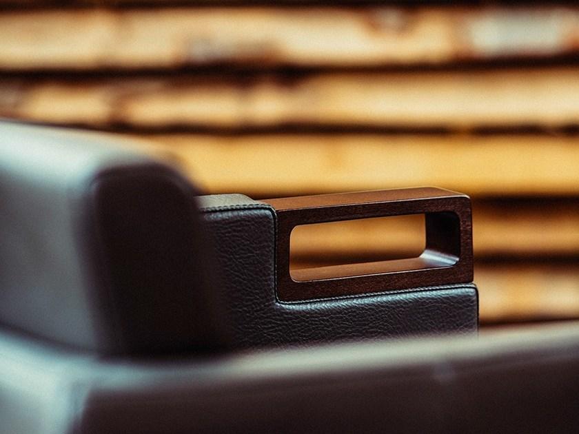 JMS Кожаное кресло с подлокотниками Roven M 580 - Вид №2