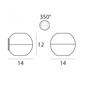 Linea Light 6612 Pelota настенный 77049 - Вид №2
