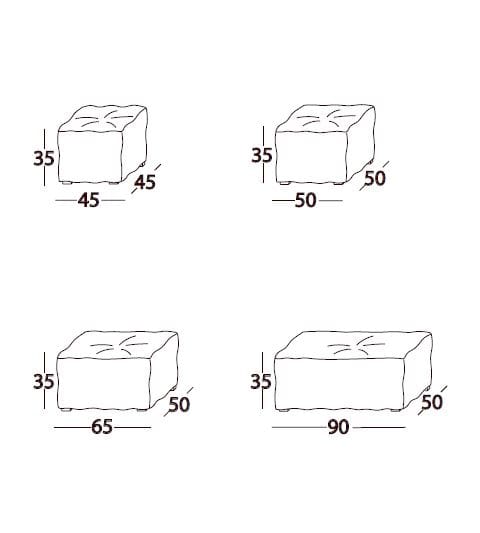 Пуф Marac Бланко ARCH-00015046 - Вид №1