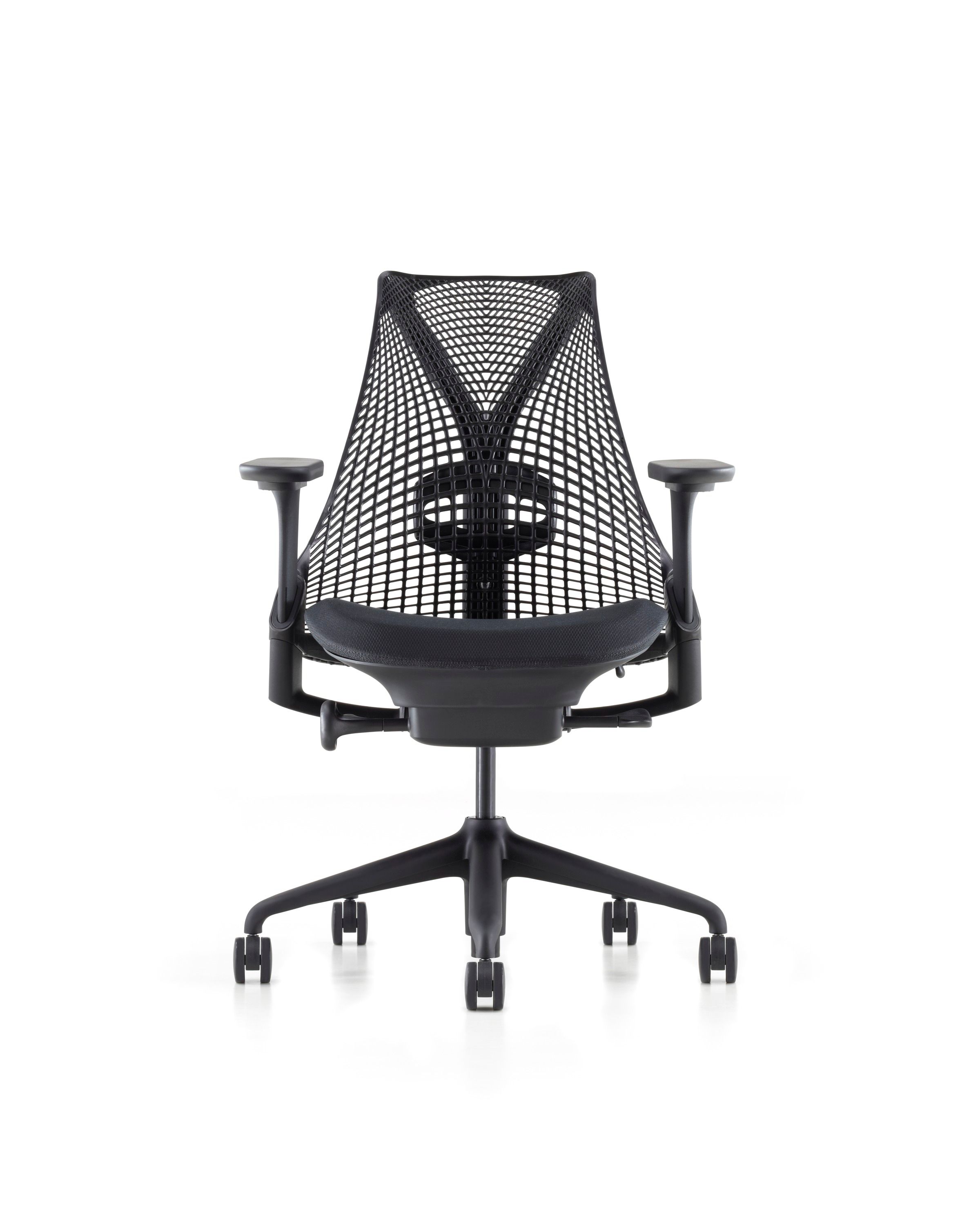5 спиц подлокотник поворотный операционный офисный стул Herman Miller Sayl ARCH-00001394 - Вид №35