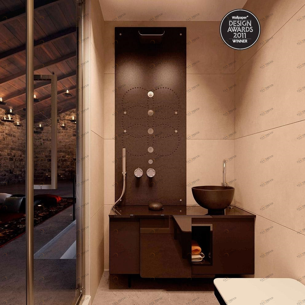 Душевая панель Wall Ananda 190HL Glass1989 Emotional equipment LANP0L00210A000