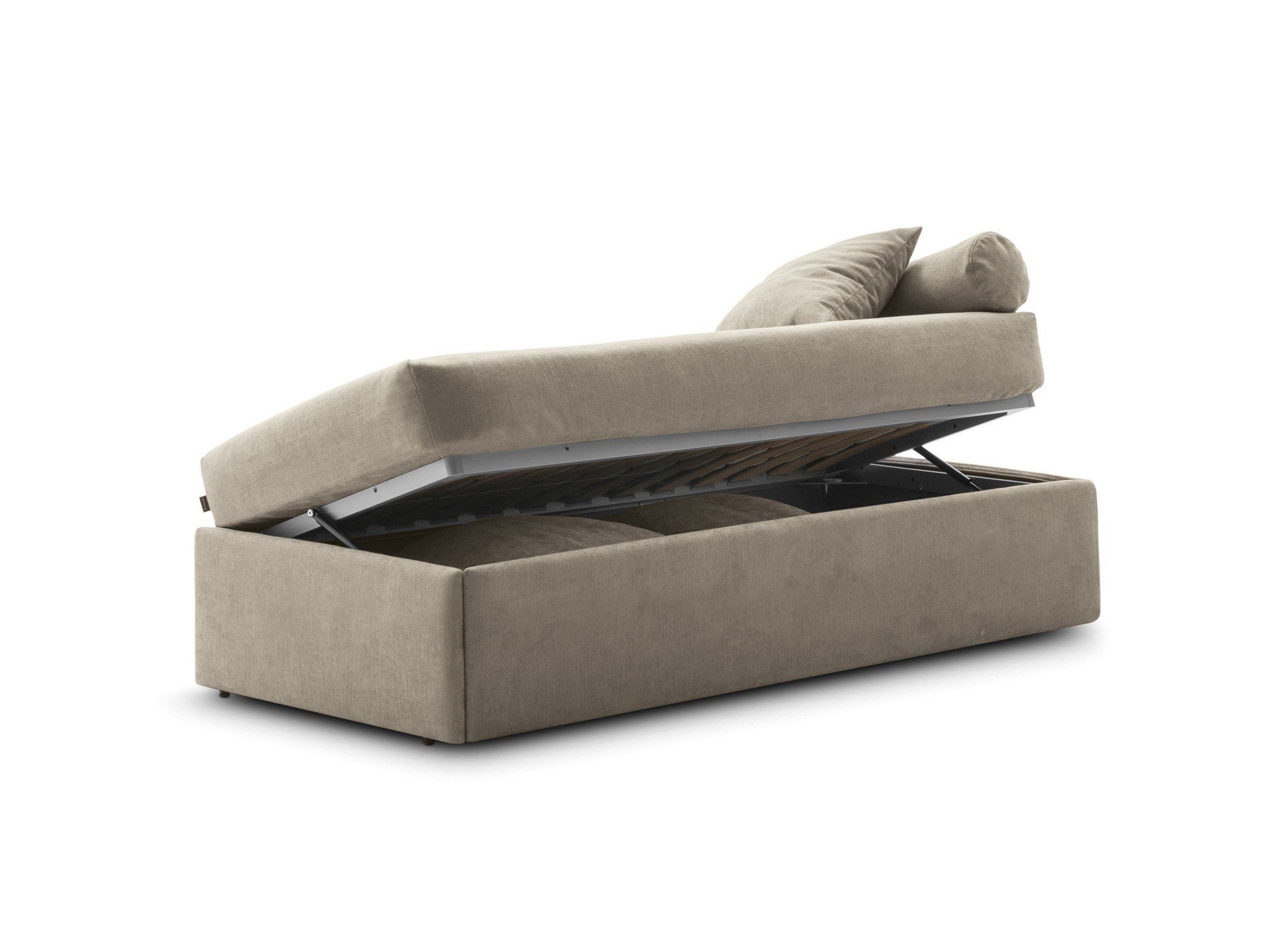 Односпальная кровать с мягким изголовьем Bolzan Line ARCH-00044650 - Вид №9
