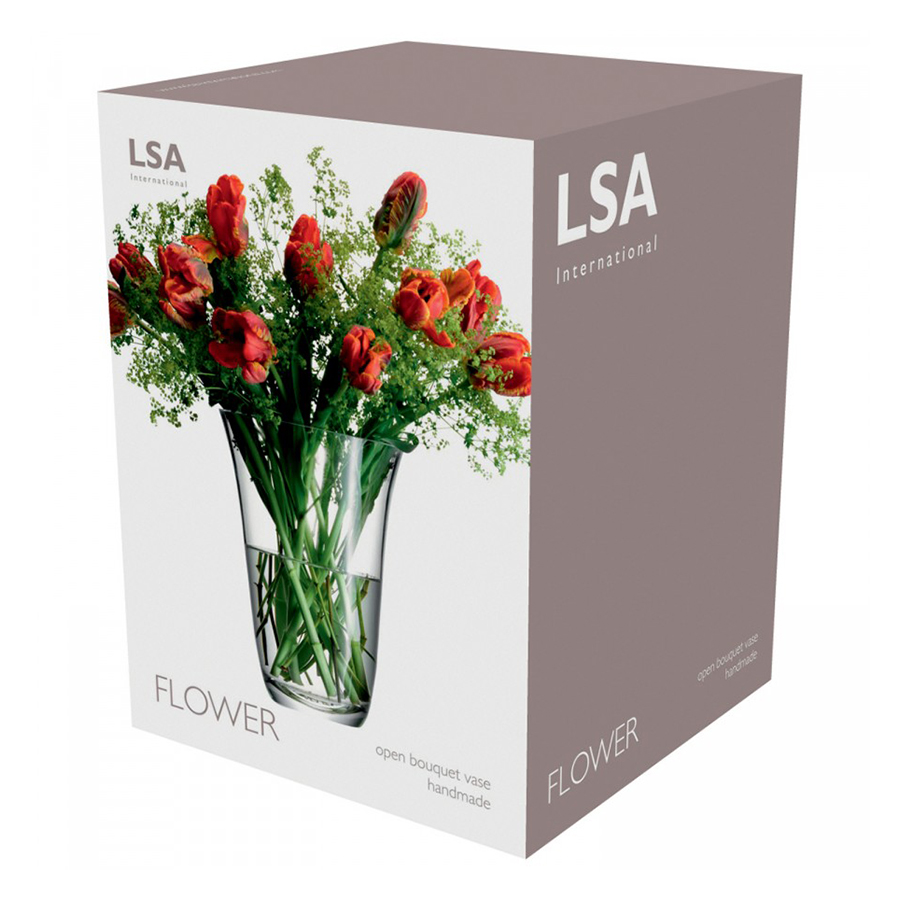 Ваза для открытого букета Flower 23 см LSA International G62123301 - Вид №5