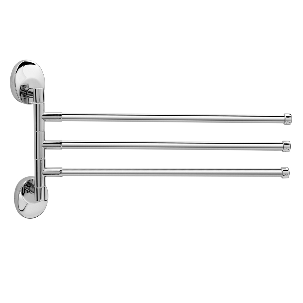 R70127 Полотенцедержатель тройной Raiber 