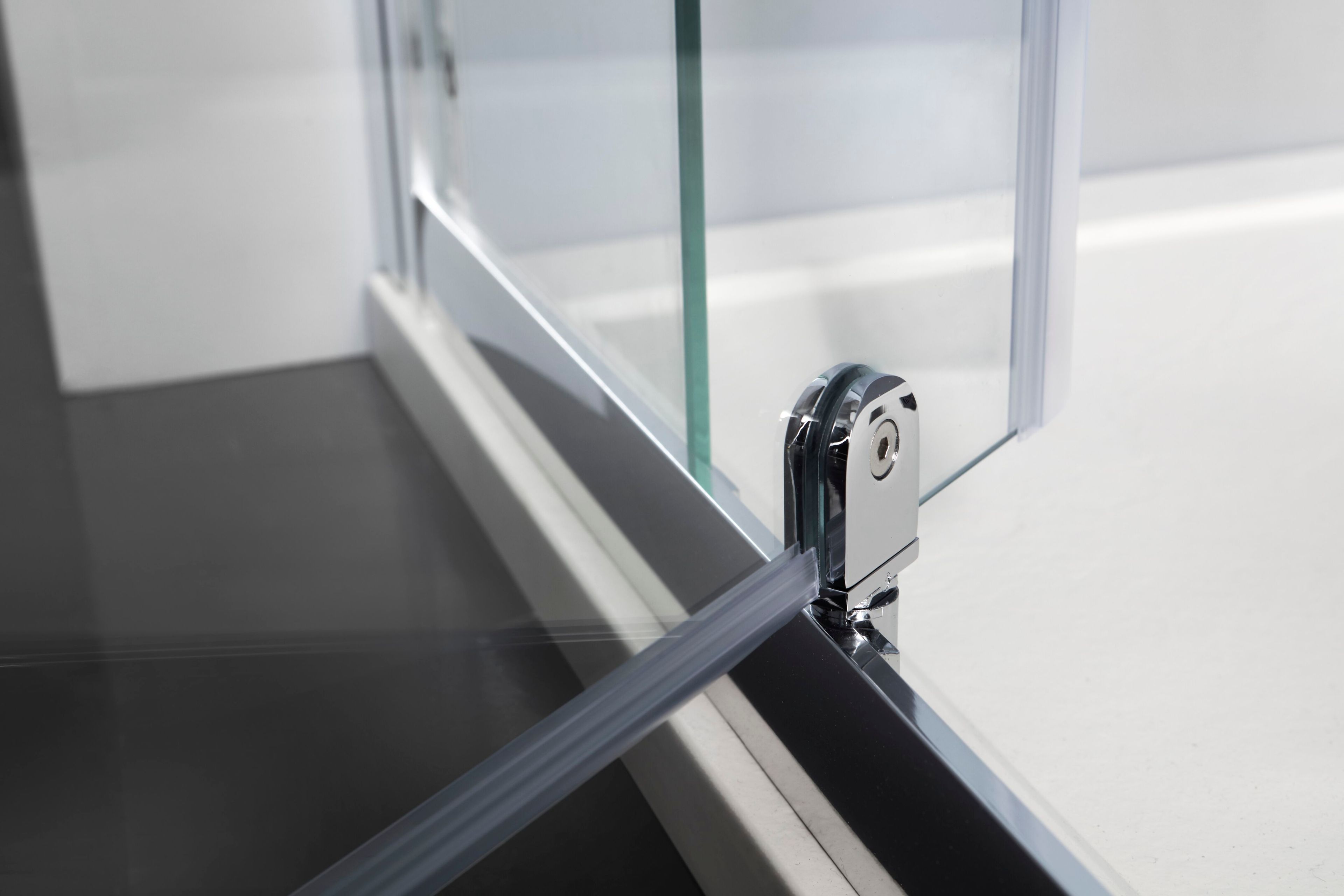 Алюминиевая и стеклянная душевая кабина с распашной дверью TAMANACO FPB40 ARCH-00099760 - Вид №3