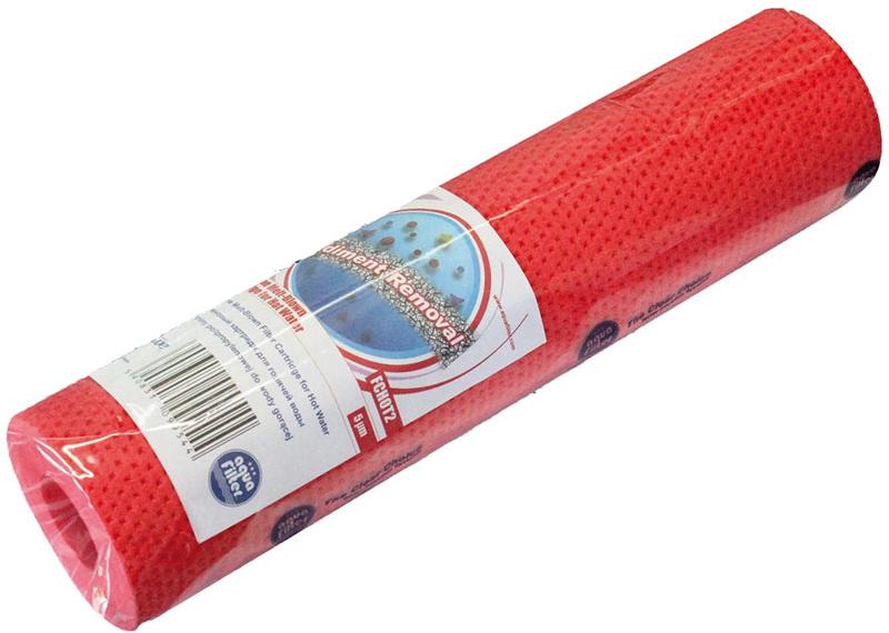 Картридж для горячей воды 10SL -  5 мкм (полипропилен, пропитанный нейлоном, технология "melt-blown") Aquafilter FCHOT2, 647 