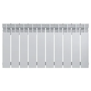 Zerten Alum 500/80 — алюминиевый радиатор на 10 секций с боковым подключением 89377819