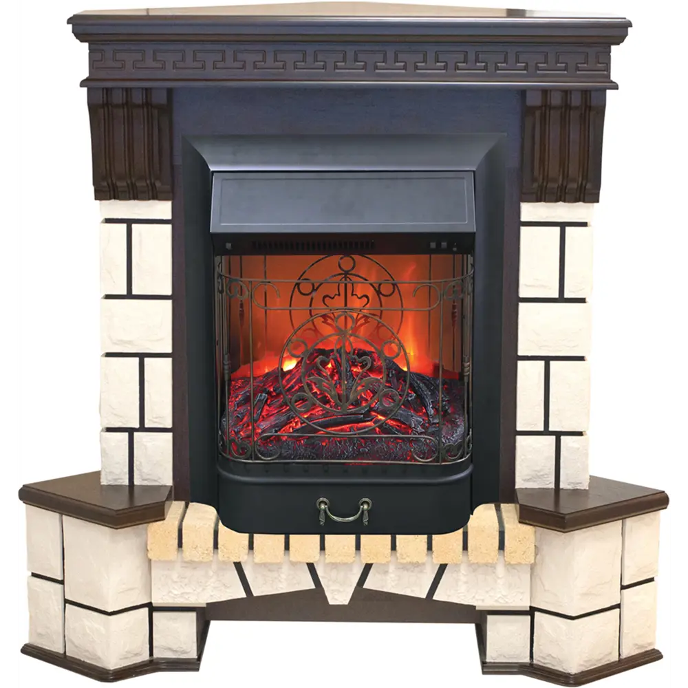 Обрамление угловое Stone под стандартный очаг 14266934 STLM-2169142 REALFLAME  - Вид №6